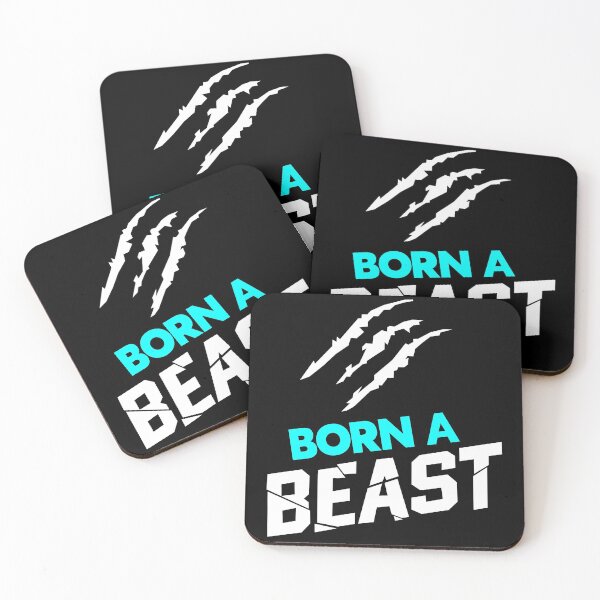 Item preview, Born A Beast (Blue) designed and sold by ZODSTER.
