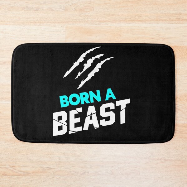 Item preview, Born A Beast (Blue) designed and sold by ZODSTER.