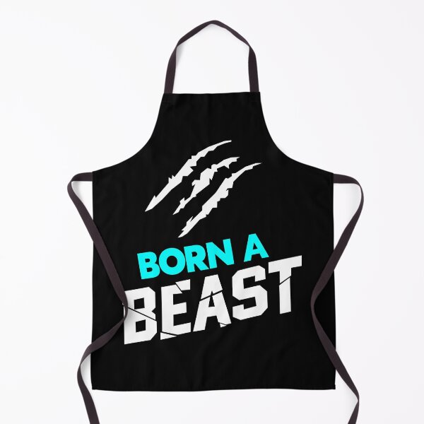 Item preview, Born A Beast (Blue) designed and sold by ZODSTER.
