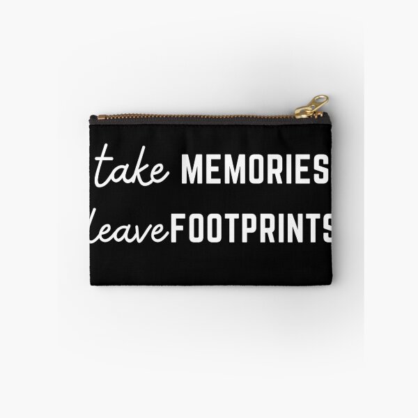 Item preview, Take memories leave footprints - Leave no trace designed and sold by My-Queens-Store.