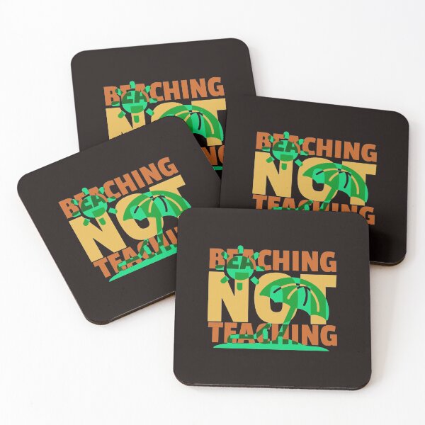 Item preview, Beaching Not Teaching - Teacher Summer Break designed and sold by TrndSttr.
