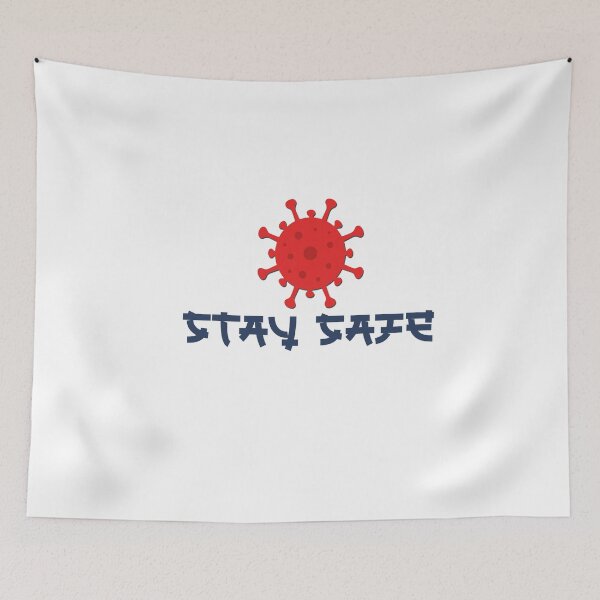 Item preview, covid 19 Stay Safe , Corona Virus Design    designed and sold by Qaizo.