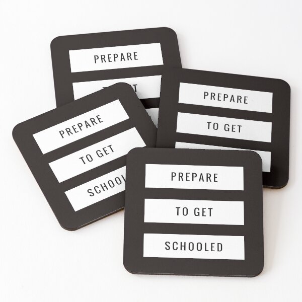 Item preview, Prepare to Get Schooled - Teacher Back to School designed and sold by TrndSttr.