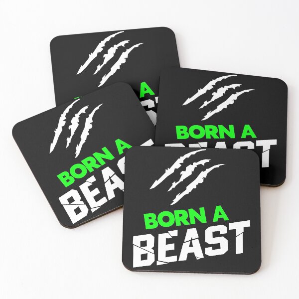 Item preview, Born A Beast (Green) designed and sold by ZODSTER.