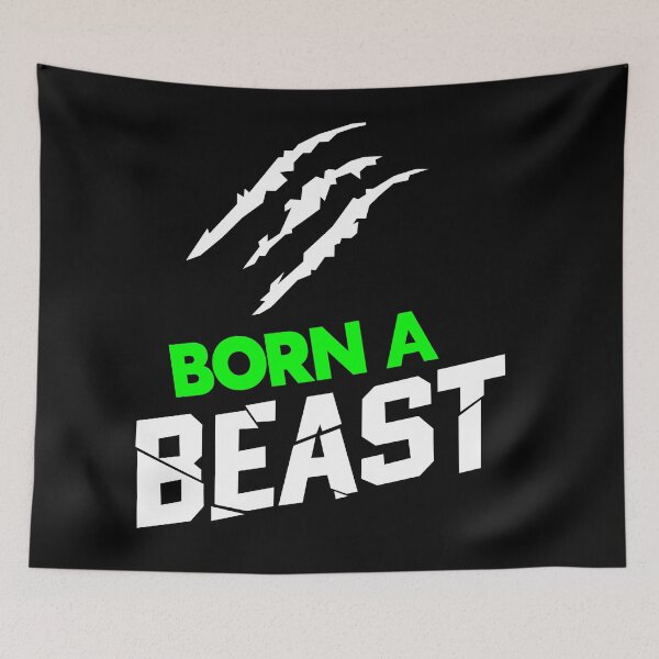 Item preview, Born A Beast (Green) designed and sold by ZODSTER.