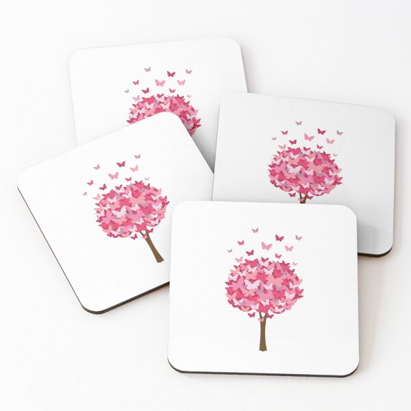 Item preview, Pink butterfly tree flying away designed and sold by JeremyMadaci.