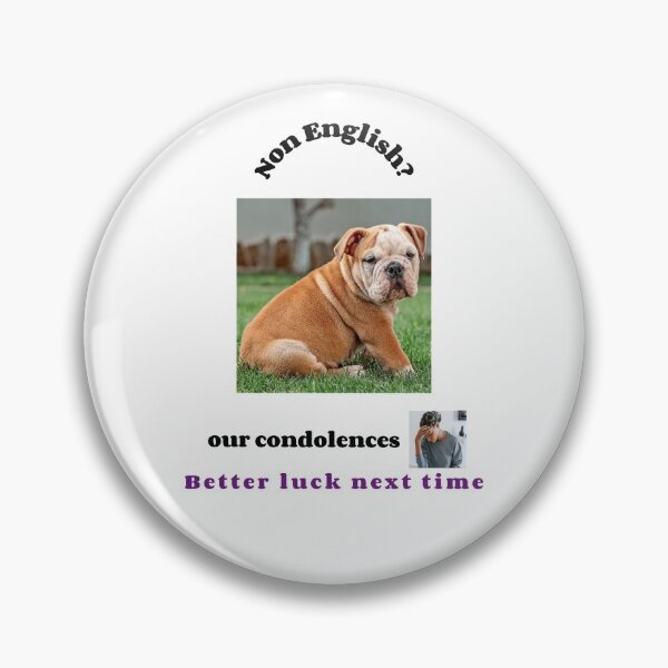 Item preview, "Condolences to non English"  (black text) designed and sold by skoumpourdides.