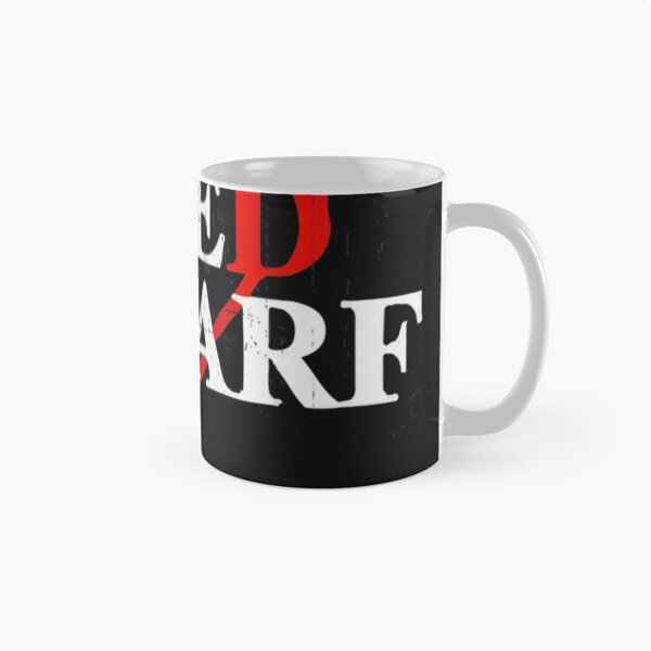 Item preview, Distressed Red Dwarf Logo Classic T-Shirt designed and sold by LatishaGonzalez.