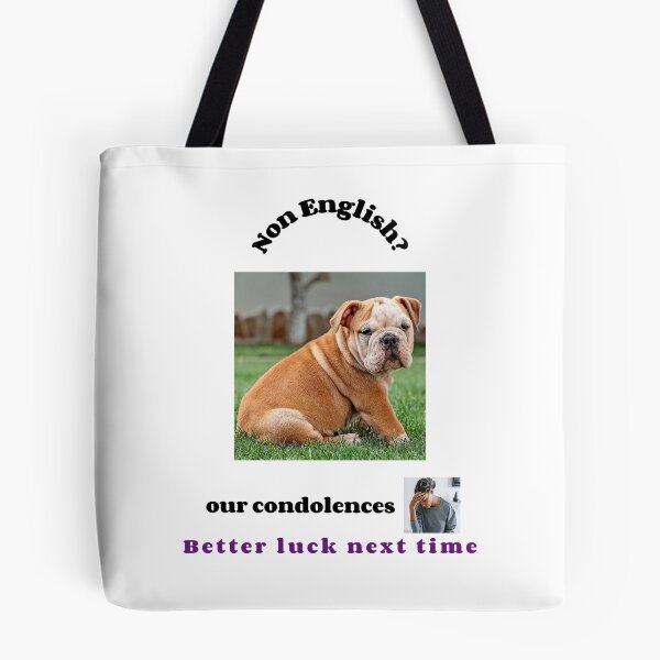 Item preview, "Condolences to non English"  (black text) designed and sold by skoumpourdides.