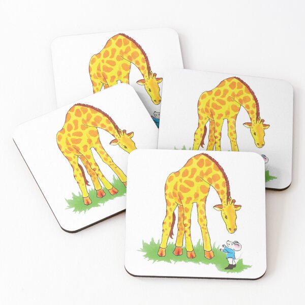 Item preview, "King Leo's Palace Mouse Inviting Giraffe" designed and sold by gigiamal.