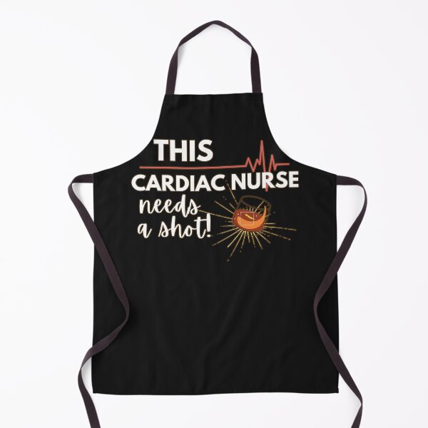 Item preview, Funny Nurse Gifts- This Cardiac Care Nurse Needs a Shot! Version 2 White text designed and sold by EvaWolf.