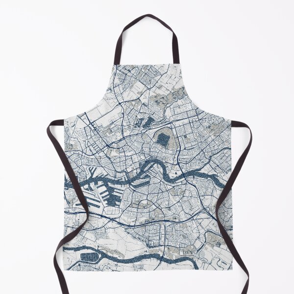 Item preview, Rotterdam City Map of Netherlands - Coastal designed and sold by deMAP.