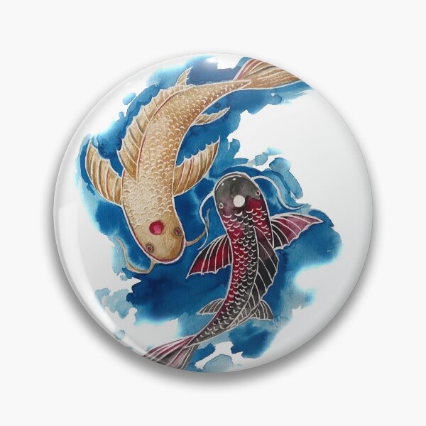 Aperçu de l'œuvre poisson koi créée et vendue par Karro-Art.