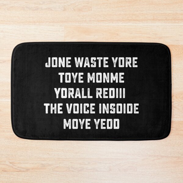 Item preview, JONE WASTE YORE TOYE MONME YORALL REDIII designed and sold by Imadovic.