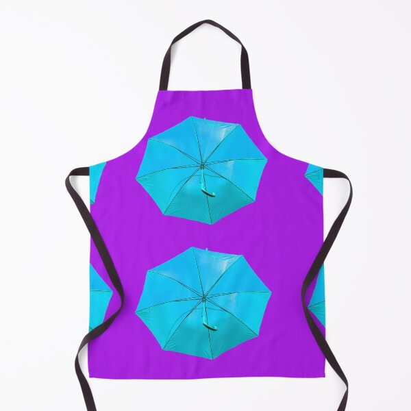 Item preview, Blue umbrellas on purple designed and sold by Photopat.