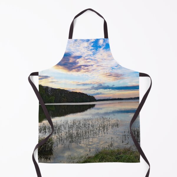 Item preview, Pastel Clouds Over The Lake designed and sold by EvelinePatterns.