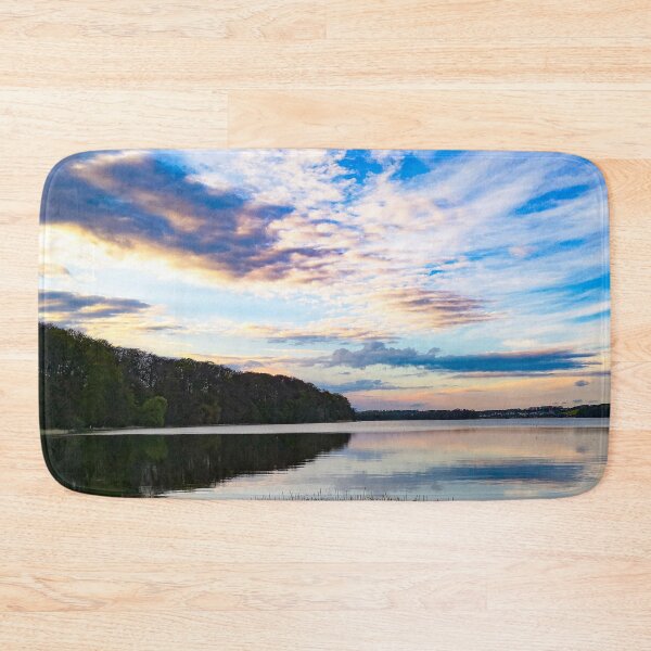 Item preview, Pastel Clouds Over The Lake designed and sold by EvelinePatterns.