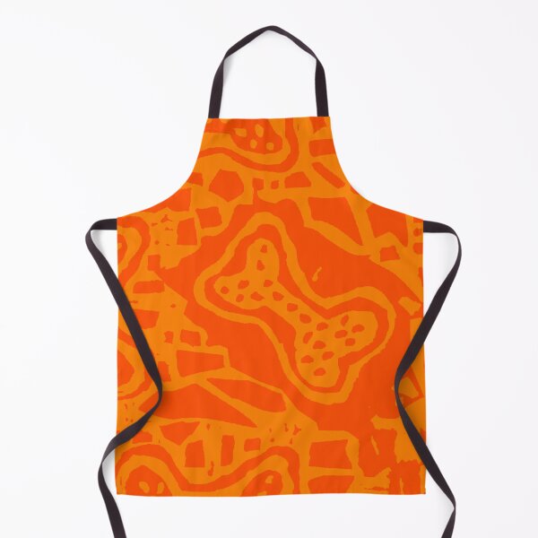 Item preview, cool orange abstract desing designed and sold by KnitNknot.