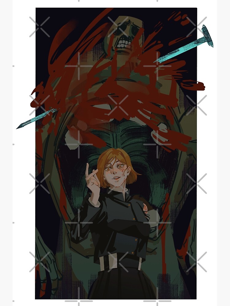 ""Hairpin" Kugisaki Nobara" Art Print for Sale by koukokei Redbubble