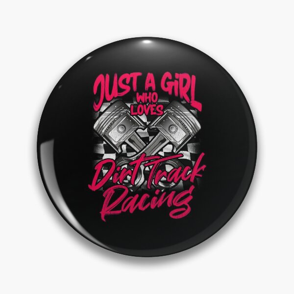 Item preview, Just a Girl who Loves Dirt Track Racing Women Gift designed and sold by Ilyayao.