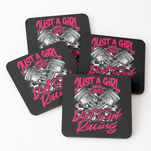 Item preview, Just a Girl who Loves Dirt Track Racing Women Gift designed and sold by Ilyayao.