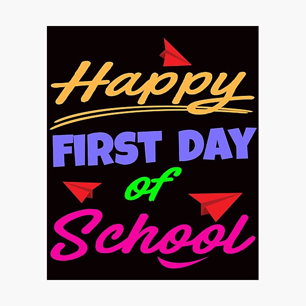 Item preview, Happy First Day of School  designed and sold by TrndSttr.