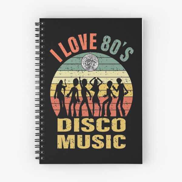Item preview, I Love 80's Disco Music Vintage Retro designed and sold by YAHIA-14.