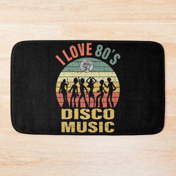 Item preview, I Love 80's Disco Music Vintage Retro designed and sold by YAHIA-14.