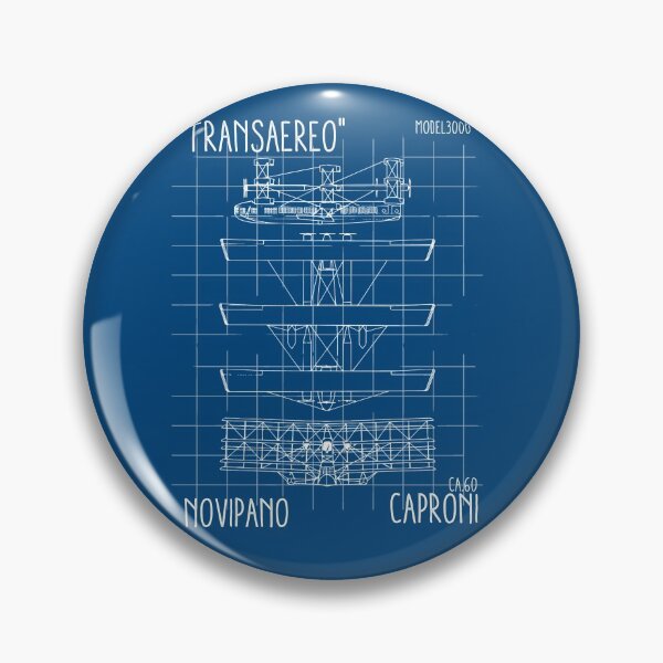 Item preview, Transaereo Watercraft - Blueprint Style designed and sold by CRHPOD20.