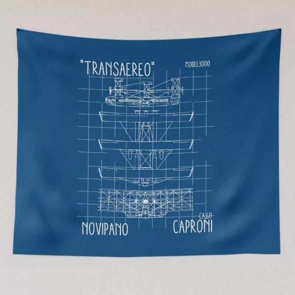 Item preview, Transaereo Watercraft - Blueprint Style designed and sold by CRHPOD20.