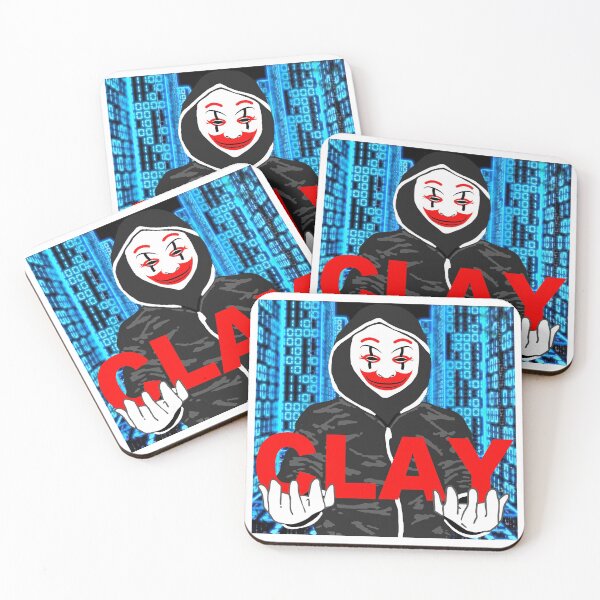 Item preview, CLAY; Hacker; designed and sold by StickerApe.