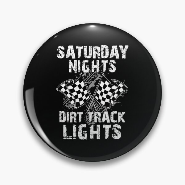 Item preview, Saturday Nights Dirt Track Lights Funny Racing Driver Gift designed and sold by Ilyayao.