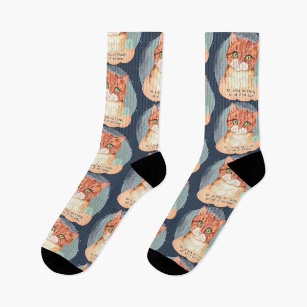 Item preview, Watercolor Cat. Not to brag, but I totally got out of bed today, appreciate the little wins. Do your best, and remember that your best is in the context of where your health is at designed and sold by Orianah.