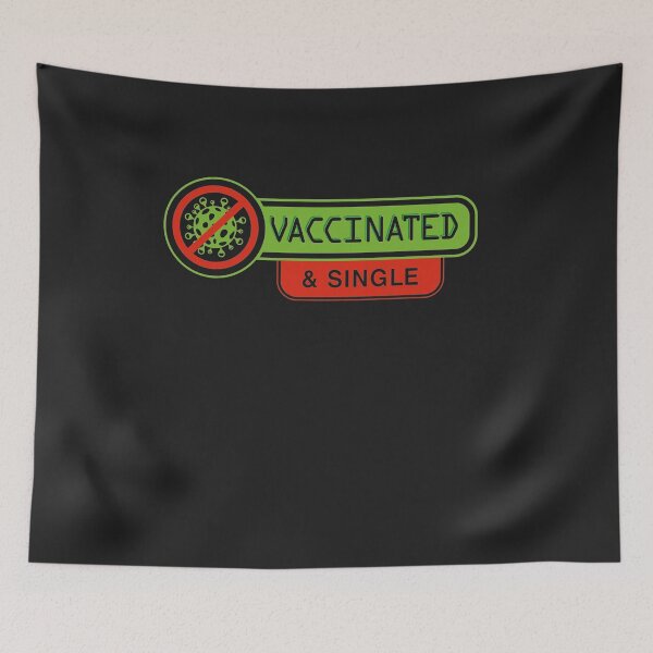 Item preview, Vaccin-ated and Single Classic T-Shirt designed and sold by ArielleThiel.