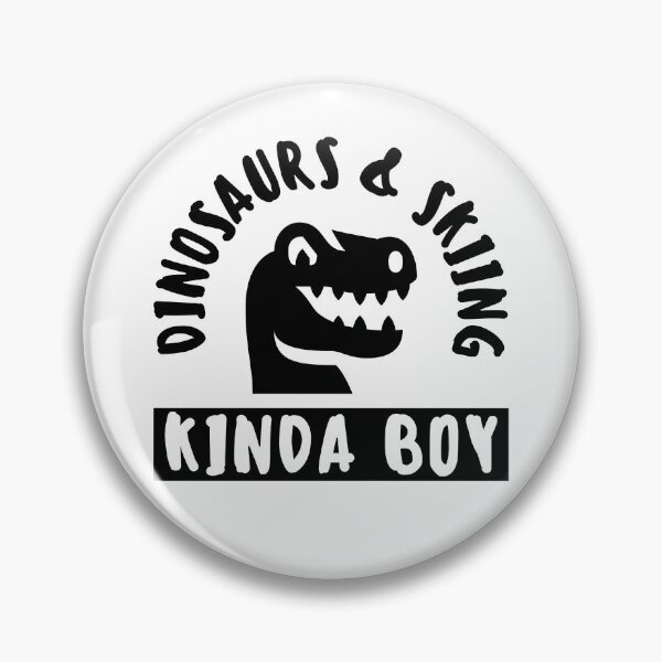 Item preview, Dinosaurs and skiing kinda boy designed and sold by TheGreenGoat.