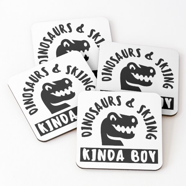 Item preview, Dinosaurs and skiing kinda boy designed and sold by TheGreenGoat.
