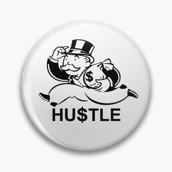 Item preview, 'Monopoly Hustle' Life & Entrepreneur Motivation designed and sold by ZoomOutlet.
