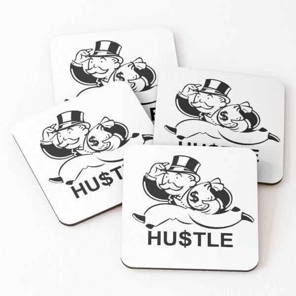 Item preview, 'Monopoly Hustle' Life & Entrepreneur Motivation designed and sold by ZoomOutlet.