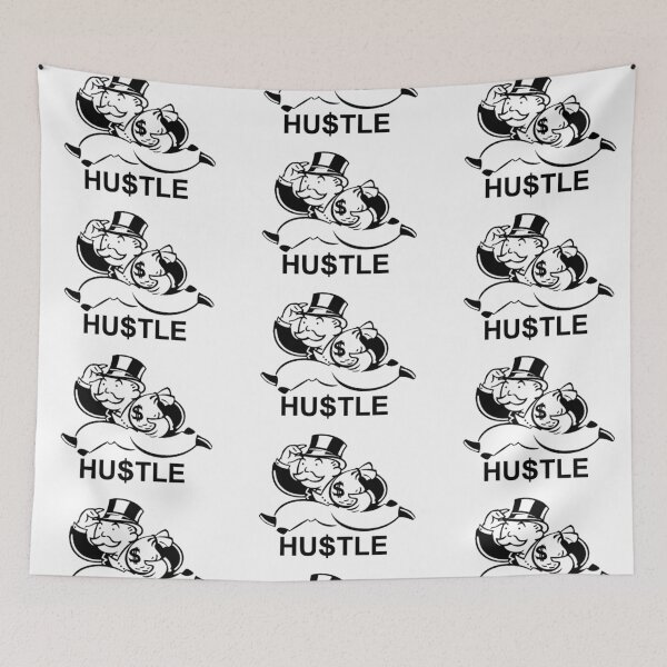 Item preview, 'Monopoly Hustle' Life & Entrepreneur Motivation designed and sold by ZoomOutlet.