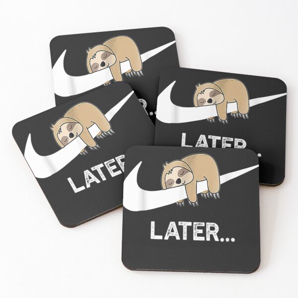 Item preview, Do It Later Funny Sleepy Sloth For Lazy Sloth Lover Classic T-Shirt designed and sold by LatishaGonzalez.