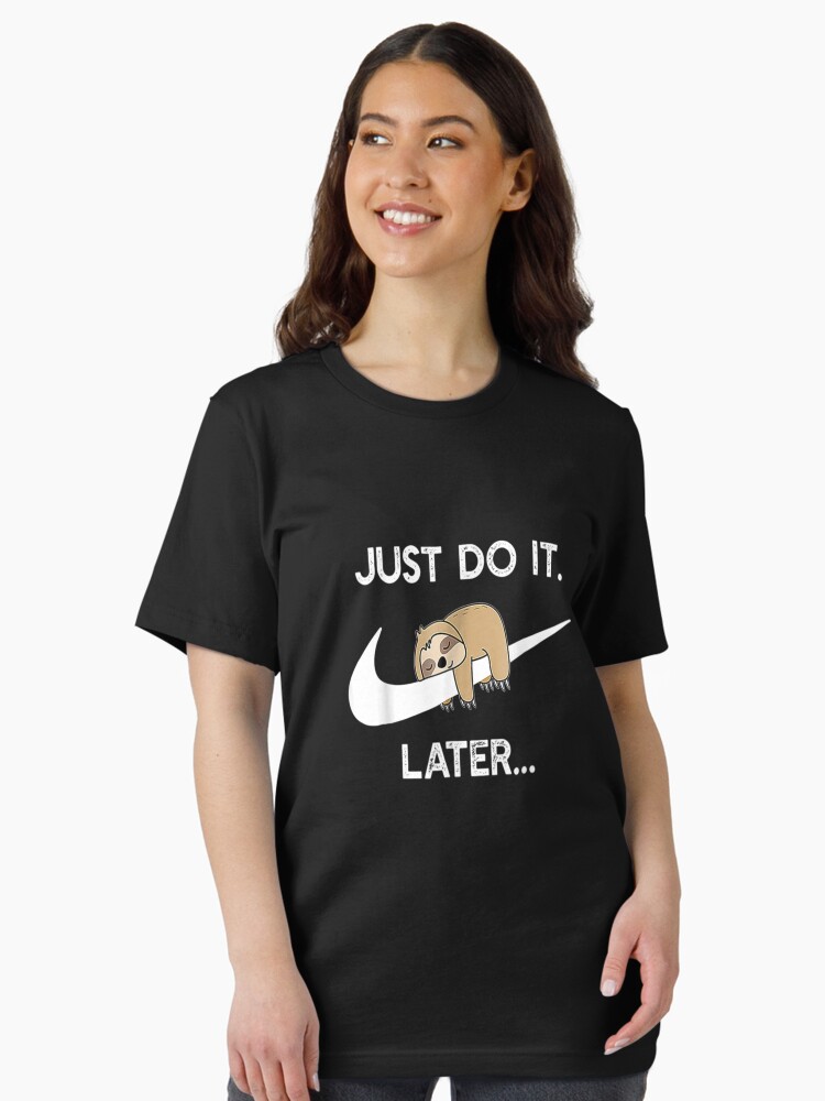 Thumbnail 2 von 7, Essential T-Shirt, Mach es später Lustiges schläfriges Faultier für Lazy Sloth Lover Classic T-Shirt designt und verkauft von LatishaGonzalez.