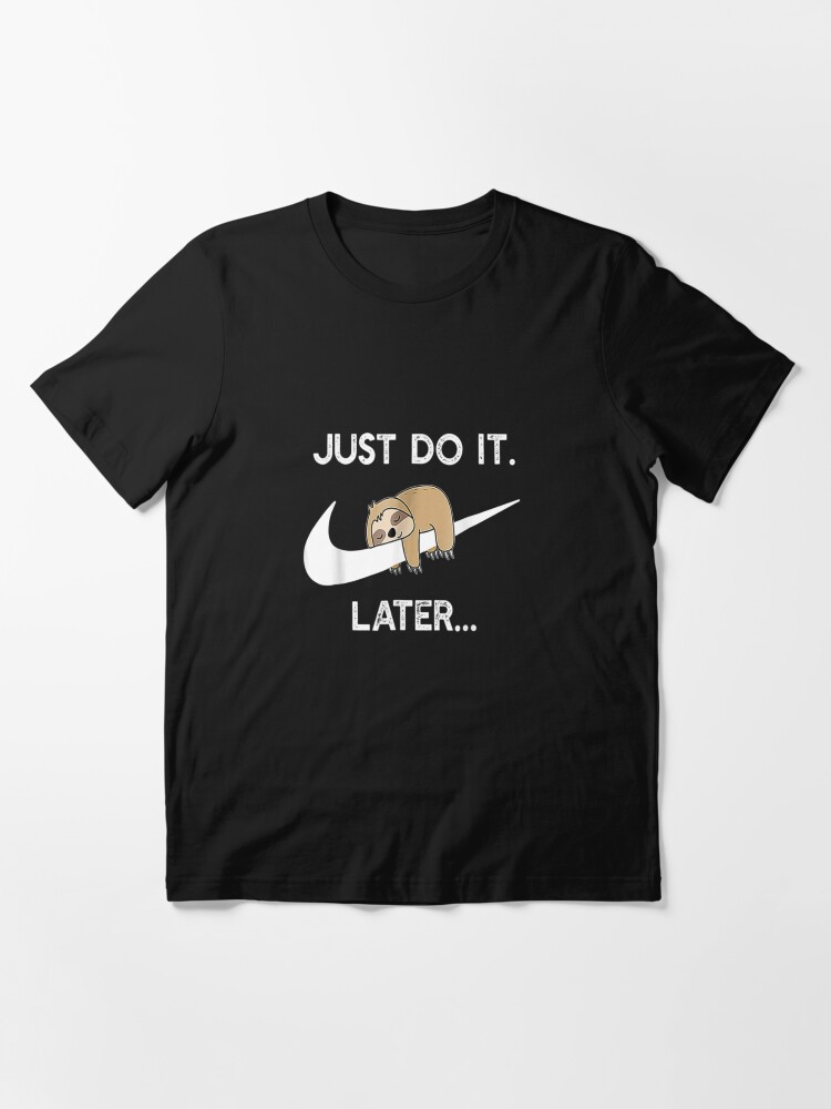 Thumbnail 3 von 7, Essential T-Shirt, Mach es später Lustiges schläfriges Faultier für Lazy Sloth Lover Classic T-Shirt designt und verkauft von LatishaGonzalez.
