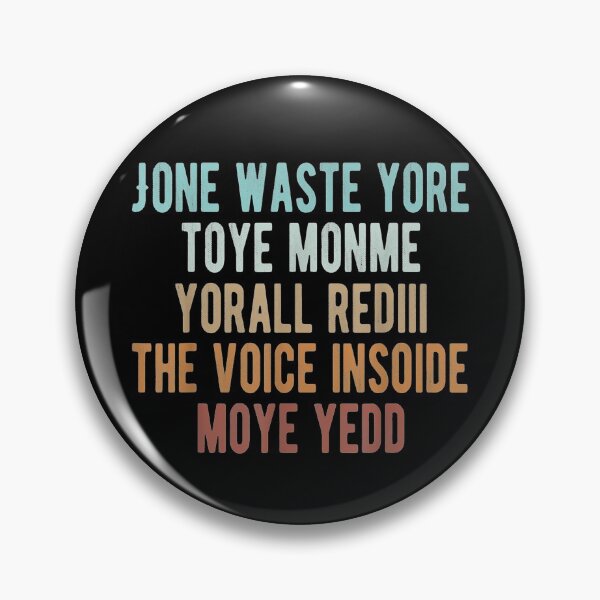 Item preview, JONE WASTE YORE TOYE MONME YORALL REDIII designed and sold by Imadovic.
