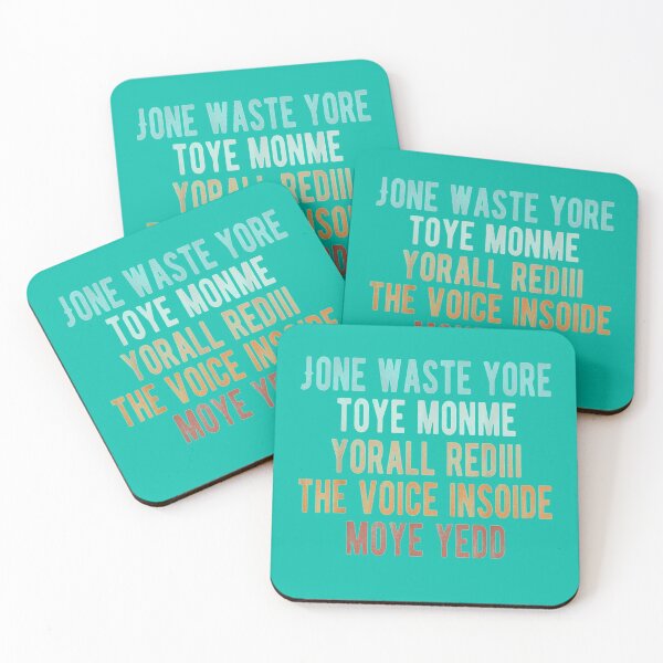 Item preview, JONE WASTE YORE TOYE MONME YORALL REDIII designed and sold by Imadovic.