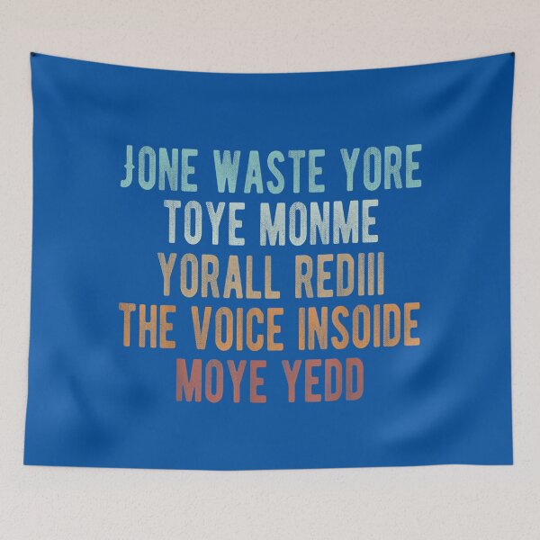Item preview, JONE WASTE YORE TOYE MONME YORALL REDIII designed and sold by Imadovic.
