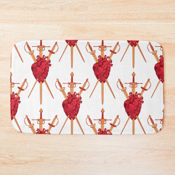 Item preview,  Three of Swords on White designed and sold by Paisley Yazel.