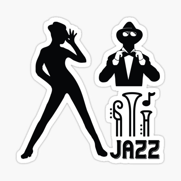Item preview, Girl And Boy Jazz Musicians  designed and sold by iTrending.