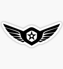 Pegatina Gipsy Danger Logo Pacific Rim - Negro