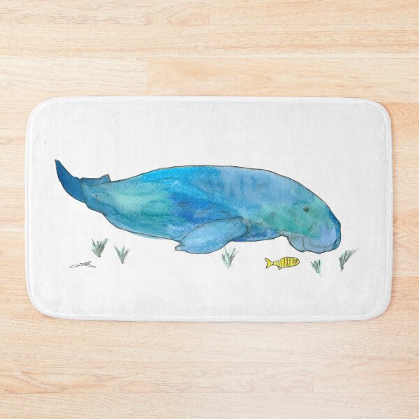 Item preview, Dugong grazing designed and sold by JensOceanArt.