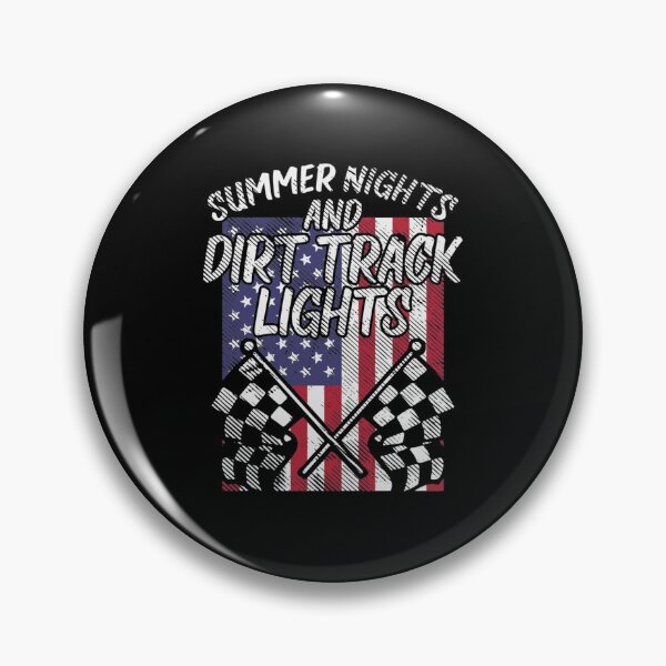 Item preview, Summer Nights Dirt Track Lights Flag Motocross Racing Gift designed and sold by Ilyayao.